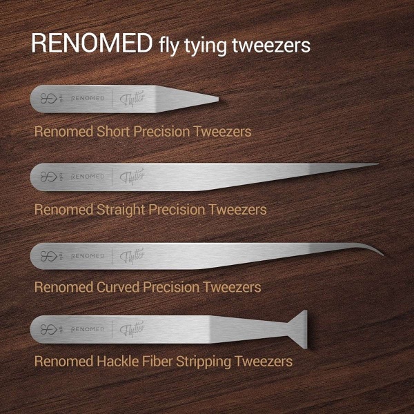 Renomed Hackle Fibre Stripping Tweezers FT4